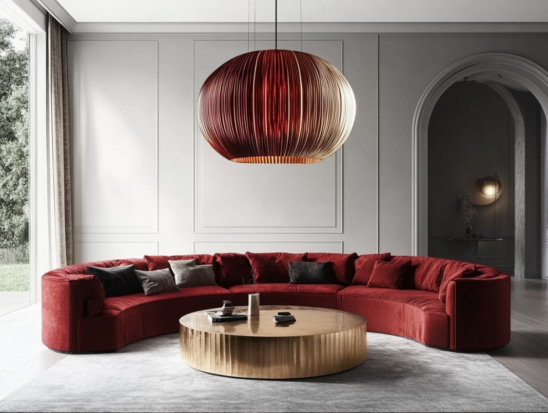 lampy glamour do salonu